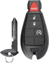 Keyless Entry Remote Car Key Fob Replacement for GQ4-53T for 2013-2018 Dodge Ram 1500 2500 3500...