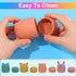 Gigilli Baby Bath Toys, Squeezable Silicone Bath Toys Water Table Spray Toys for Toddlers 6-12-18 Months, Non-Toxic Bathtub Toys for Infants Kids ...