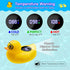 Baby Thermometer, Baby Bath Thermometer Upgrade LED Digital Bathtub Water Temperature Auto ON/Off Bathroom Safety Thermometer Yellow Duck Floating...