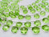 1 Strand Prehnite Quartz 10 Piece Beads Size 10mm Flower Shape Cut Carved Faceted Beads for Jewellery Making, Beading & Craft Supplies Flower_06...