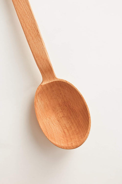 Heavy Duty Large Wooden Spoon 18-inch, Long Handle Cooking Tool With a Scoop. Nonstick Big Spoon for Stirring Mixing Cajun Crawfish Boil Wall Déco...