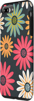 iPhone 7 Plus/8 Plus Floral Daisy Flowers Pink Green Orange Grey Pattern AEN021 Case...