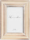 Lawrence Frames 4x6 White Wash Maple Picture Frame, Natual...