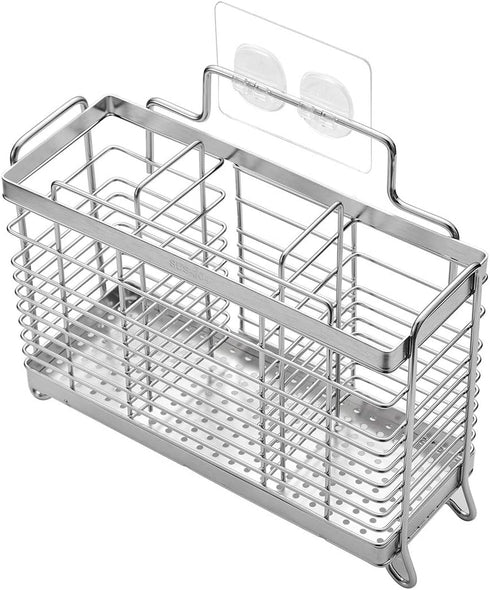 KESOL Utensil Holder Utensil Drying Rack Basket Holder with 3 Divided Compartments, Rust Proof...
