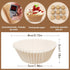 500pcs Standard white cupcake liners for baking,food grade cupcake wrappers,non-stick, greaseproof parchment muffin liners,by Bake Choice (500PCS ...
