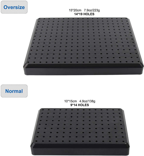 Evemodel GJJC19B Painting Stand Big Base 14 x 19 Holes and 20pcs Alligator Clip Stick Set Modeling Tools for Airbrush Hobby Model Parts New...