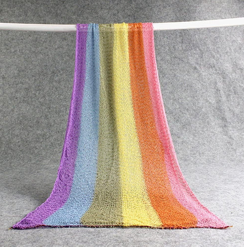 Coberllus Newborn Baby Photo Props Wrap Cloth Blanket Swaddle for Boys Girls Photography Shoot (Rainbow)...