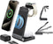 ANNNWZZD 3 in 1 Wireless Charging Station for Apple MagSafe Charger phone and watch charger station for iphone, Iphone wireless Charger Stand Comp...