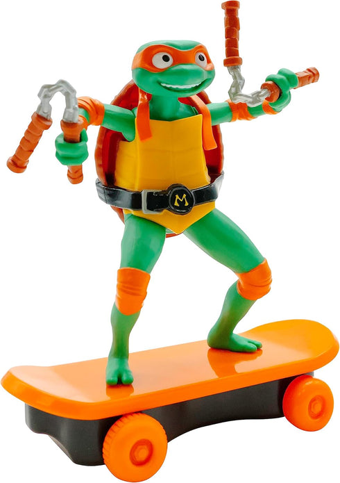 Teenage Mutant Ninja Turtles 5" Sewer Shredders Movie Edition Michelangelo Ages 3+ Shredding Action Figure...