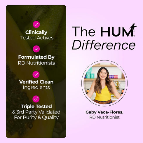 HUM Hormone Balance - Supplement for Women's Health - Support for Cramps, Cravings, Irritability & Hormonal Balance - Chasteberry & Dong Quai Wome...