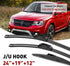 24"+19"+12" Windshield Wiper Blades Premium All-Season Durable and Quiet Silicone Wiper Blade Fit for Dodge Journey 2009-2022 J/U Hook (Set of 3)...