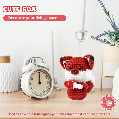 HTVRONT Beginner Crochet Kit for Adults - Complete Crochet Kits with Step by Step Video Tutorials, Amigurumi Crochet Kit with Yarns, Hook, Accesso...