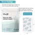 Premium 20 Gram 50 Pcs Desiccant Silica Gel Packets with Color Indicating - Rechargeable Moisture Absorbers for Food Grade Silica Packets for Food...