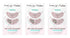 The Crème Shop X PUSHEEN KLEAN BEAUTY™ Fiber Under Eye Patches | Vitamin C Infused for Brightening | Cooling & Moisturizing | Set of 3 Pairs | Veg...
