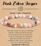 BOMAIL Natural Stone Bracelet for Women Men - 8MM Semi-Precious Gemstone Beaded Bracelet Healing Crystal Stretch Bracelet Yoga Bracelets Jewelry...