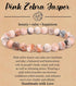 BOMAIL Natural Stone Bracelet for Women Men - 8MM Semi-Precious Gemstone Beaded Bracelet Healing Crystal Stretch Bracelet Yoga Bracelets Jewelry...