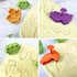 Cake Leaves Baking Pie Crust Cutters Set of 4 Random Color...