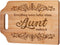 Aunt Gifts - Engraved Bamboo Cutting Board 12.3"L × 8.7"W × 0.4"Th - Gifts for Aunt, Aunt Birthday Gift...