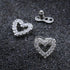 2Pcs 14G Cubic Zirconia Dermal Anchor Tops and Base Surgical Steel Dainty Crystal Microdermals Body Piercings Studs Punk Personalized Jewelry Gift...