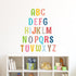DECOWALL DS8-1701A Uppercase Alphabet ABC Letter Kids Wall Stickers Wall Decals Peel and Stick Removable Wall Stickers for Kids Nursery Bedroom Li...