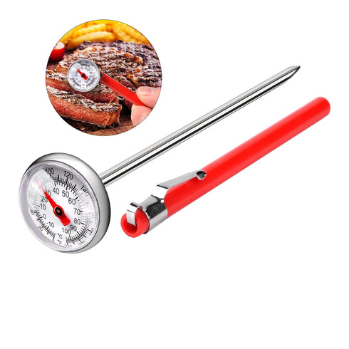 Meat Thermometer for Grilling, Food Thermometer for Cooking, Milk, Meat Thermometers for Grilling Cooking, Kitchen Instant Read Thermometer, Pocke...