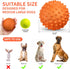 Apasiri Dog Balls for Aggressive Chewers, Dog Toys for Aggressive Chewers, Squeaky Balls for Dogs, Dog Balls, Dog Toys for Aggressive Chewers Larg...