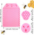 3 Packs 7 Cavity Bumble Bee Silicone Mold Honeycomb BeesChocolate Molds Silicone Beehive Fondant Beehive Baking Molds Candy Mold (Honeycomb Bee)...