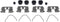 Dorman HW13663 Rear Disc Brake Hardware Kit Compatible with Select Acura / Honda Models...