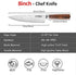 Razor-Sharp Chef Knife, 8-inch High Carbon Stainless Steel Chef's Knife for Home Kitchen & Restaurant, 8" Chef Kitchen Knife with Sheath & Gift Bo...