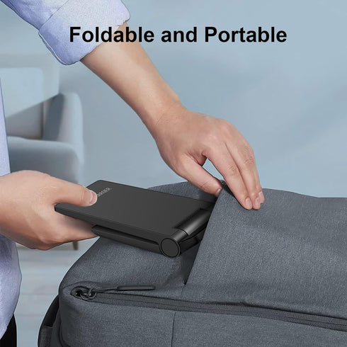 Wireless Charger, 2 in 1 Wireless Charging Stand Dock Foldable 20W Fast Charging for iPhone 15 Pro 14 13 12 11 Pro Max XS,AirPods, for Samsung Gal...