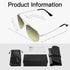 Sunglasses for Women and Men,Classic Aviator Sun Glasses for Men Women Driving Shades UV Protection 2024 New (Silver Frame Green Lens)...