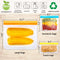 IDEATECH Reusable Storage Bags, 12 Pack BPA Free PEVA Reusable Freezer Bags,Reusable Gallon Bags, Reusable Sandwich Bags, Silicone Food Bags for W...