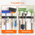 Lifewit Mop and Broom Holder Wall Mount, Anti-Slip Broom Hanger for Kitchen Organization, Heavy Duty Cleaning Supplies Organizer, Easy Install Too...