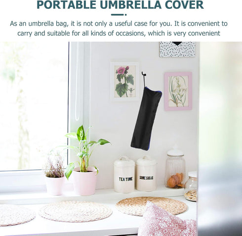 BESPORTBLE Umbrellas Bags for Travel Umbrellas - Waterproof Travel Umbrellas Storage Pouches Wet Umbrella Cases Folding Umbrellas Sleeves Covers P...