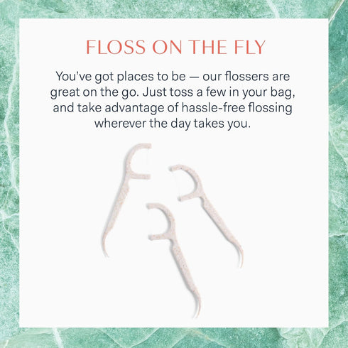 Better & Better Floss Picks (Box of 200) | Unflavored Vegan Dental Floss Picks for Adults & Kids | Biodegradable Plant-Based Handles & Sturdy Flos...
