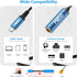 MillSO USB Type C to 1/4 Headphone Adapter TRS 6.35mm Female to USB C Aux Audio Adapter Stereo Jack Adapter for Amplifiers, Mixer, Home Theater, S...