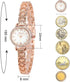 Clastyle Elegant Women's Bracelet Watch Set with Stainless Steel Strap Watch Gift...