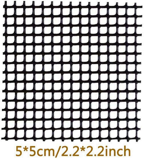 Lainrrew Plastic Mesh Screen for Plant Pots - 50 Pcs, Black, Outdoor...