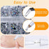 b7000 Glue Clear with silver Rhinestones for Crafting,3600Pcs Rhinestones with 3Pcs Adhesive Glue Rhinestone Picker Tool?bedazzler kit with Rhines...