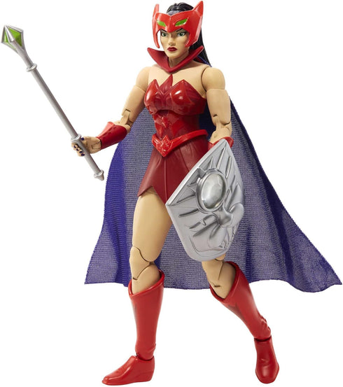 Masters of the Universe Masterverse Catra Action Figure with Accessories, 7-inch Motu Collectible Gift, Multicolor...