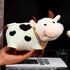 Lovely Creative Milk Cow Plush Pillow Toys Soft Stuffed Cartoon Animal Cattle Doll Bedroom Sleeping Pillow Cushion Gifts for Friends Kids...