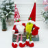 2PCS Christmas Gnomes Decorations for Home Holiday Party Gifts Elf Santa Gnome Ornaments Tiered Tray Decor...