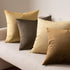 MIULEE Pack of 2, Polyester Soft Solid Decorative Square Throw Pillow Covers Set Cushion Case for Sofa Bedroom Car 18 x 18 Inch 45 x 45 Cm...