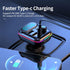 Bluetooth Adapter for Car, Wireless FM Radio Transmitter, Wireless Bluetooth 5.0, MP3 Music Player, QC3.0 + PD 20W USB Car Charger, 7 Colors LED B...