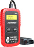 Kobra OBD2 Scanner Car Code Reader - Universal Auto OBD Car Diagnostic Tools for All Cars, Automotive Check Engine Readers with Reset (Red and Bla...