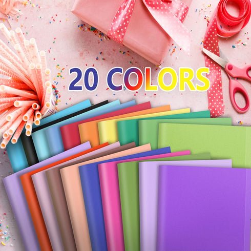 200 Sheets Wrapping Tissue Paper, Gift Bags Wrapping Paper Bulk 10 x 14 Inch for Gift Packaging Art Crafts DIY Birthday Wedding, 20 Colors...