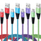 Micro USB Cable 6FT 4-Pack Phone Charger Android Nylon Braided Android Charger Cables Fast Charging Compatible with Samsung Galaxy J8/J7/S7/S6/Edg...