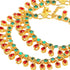 I Jewels Gold Plated Indian Traditional Bollywood Style Ethnic Kundan Anklet/Payal Barefoot Jewelry for Women (A031MG)...