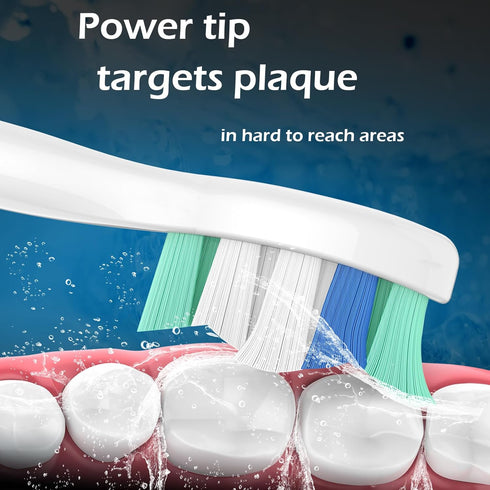 Toothbrush Head Compatible with Sonicare Replacement Heads, Fit Philips Sonicare C2 C1 G2 W W2 4100 5100 6100 Electric Toothbrush Replacement Head...