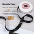 VATIN Double Face Black Satin Ribbon 5/8" Continuous 25 Yards,Black Polyester Fabric Ribbon use for Bows Bouquet, Gift Wrapping, Floral Arrangemen...